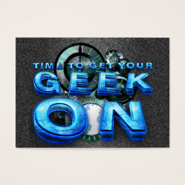 TEE Geek on Visitkort (Framsidan)