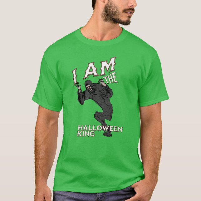 Tee Halloween Kung-vän (Framsida)