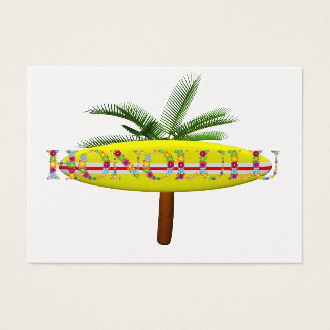 TEE Honolulu Visitkort (Framsidan)