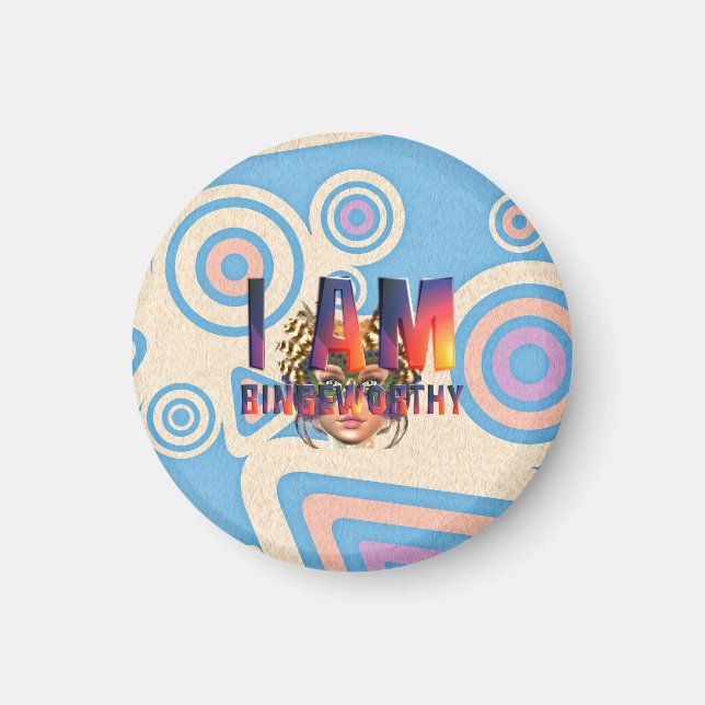 TEE I Am Bingeworthy Magnet (Framsidan)