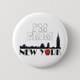 TEE I är från New York Knapp