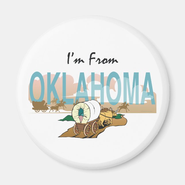 TEE I är från Oklahoma Magnet (Framsidan)