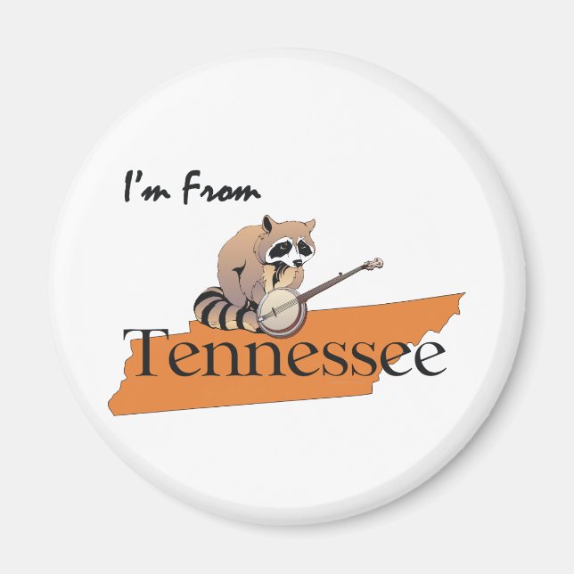 TEE I är från Tennessee Magnet (Framsidan)