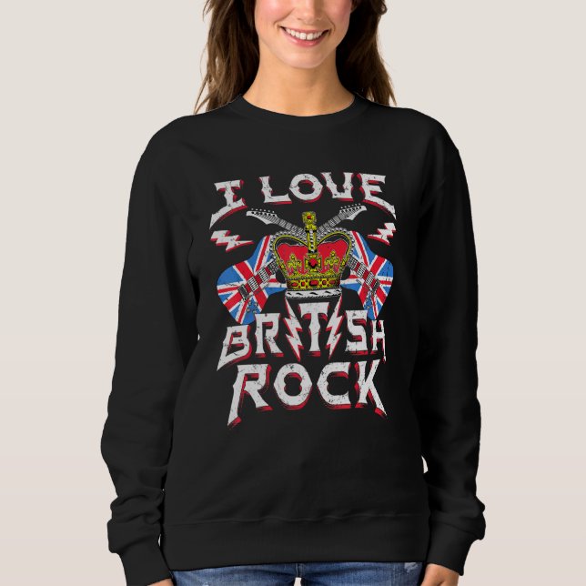 Tee I Kärlek Guitar Rock musik Plus Storlek (Framsida)