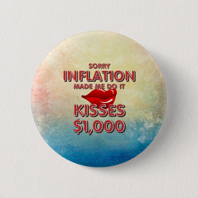 TEE Kiss-inflationsknappar Knapp (Framsida)