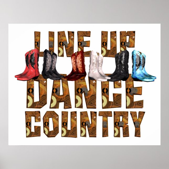 TEE Land Line Dance Poster (Framsidan)