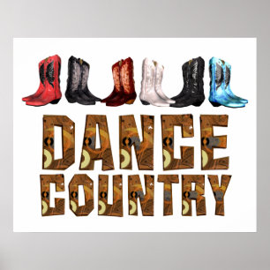 TEE Land Line Dance Poster