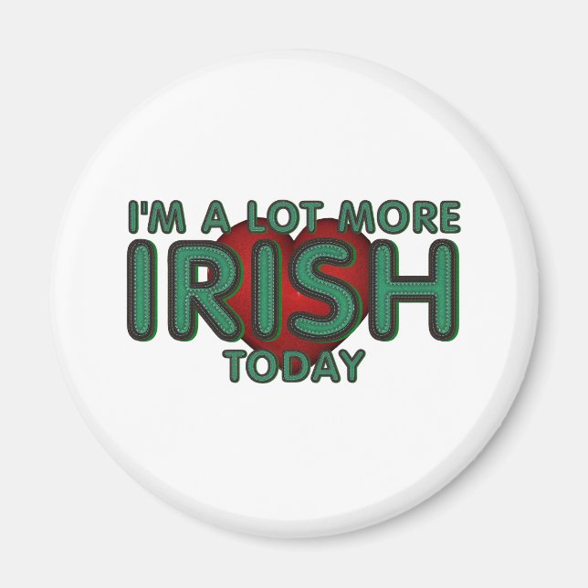 TEE Lot more Irish Today Magnet (Framsidan)
