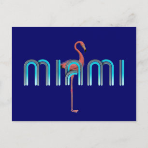 TEE Miami Vykort
