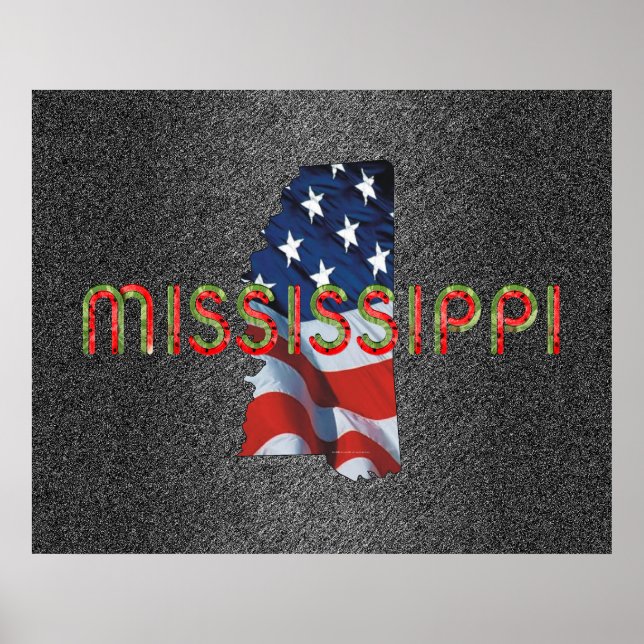 TEE Mississippi Patriot Poster (Framsidan)