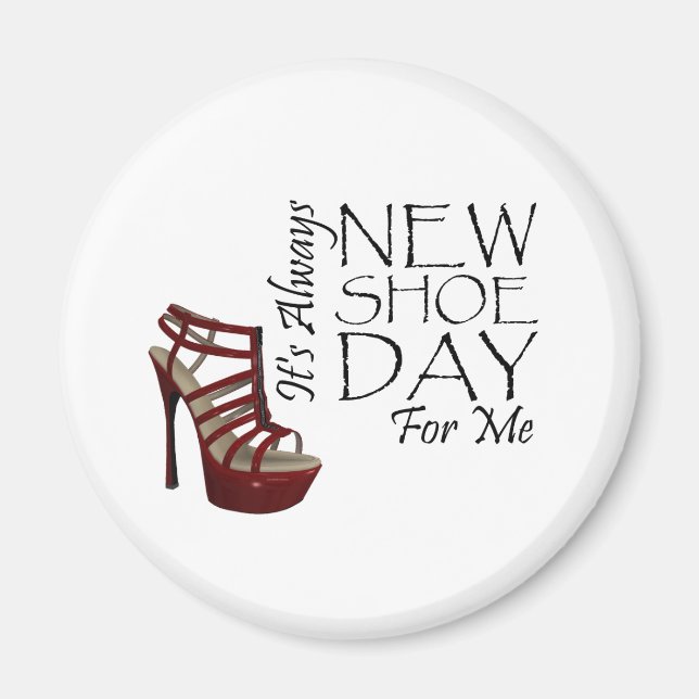 TEE New Shoe Day Magnet (Framsidan)