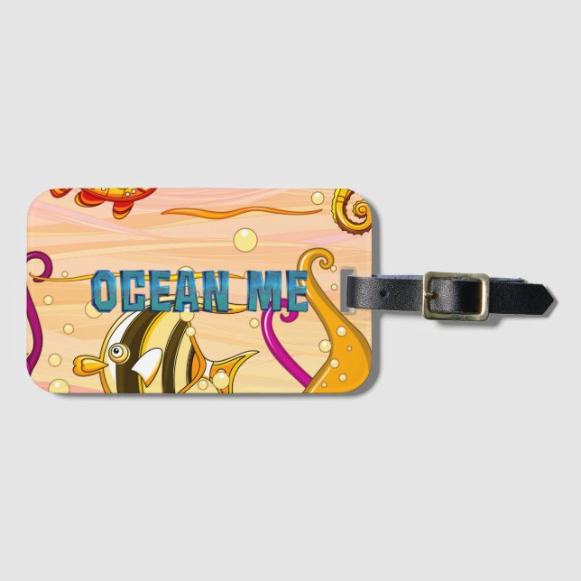 TEE Ocean Me Bagagebricka (Framsida horisontal)