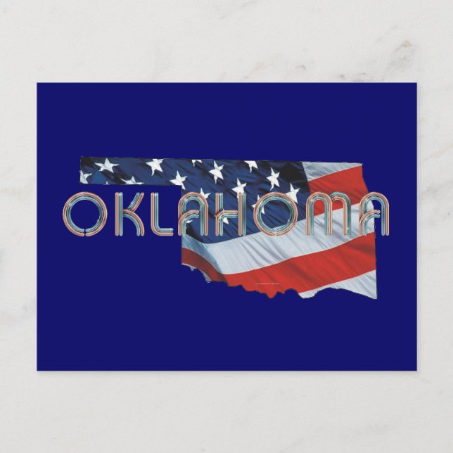 TEE Oklahoma Patriot Vykort (Framsida)
