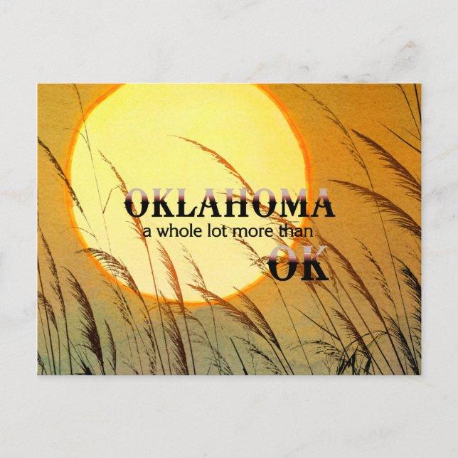 TEE Oklahoma Vykort (Framsida)