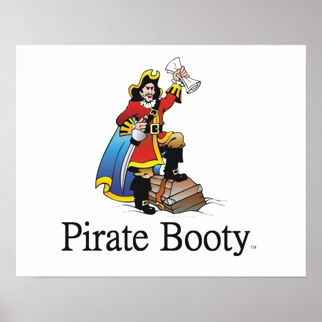 TEE PIRAT BOOTY POSTER (Framsidan)