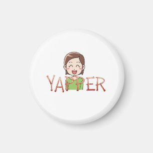 TEE Pratmakare Magnet