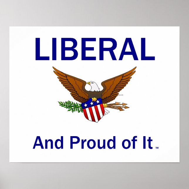TEE Proud Liberal Poster (Framsidan)