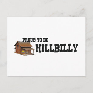 TEE Proud ska vara Hillbilly Vykort