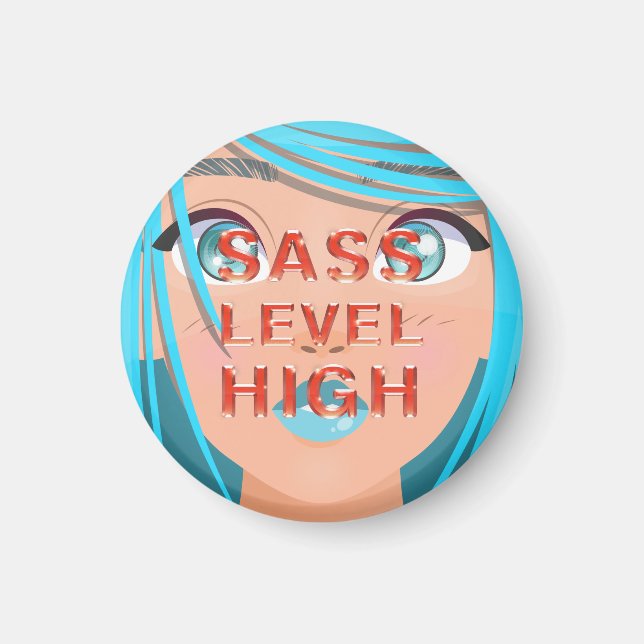 TEE Sass-nivå Hög Magnet (Framsidan)