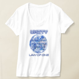 Tee shirt col V femme