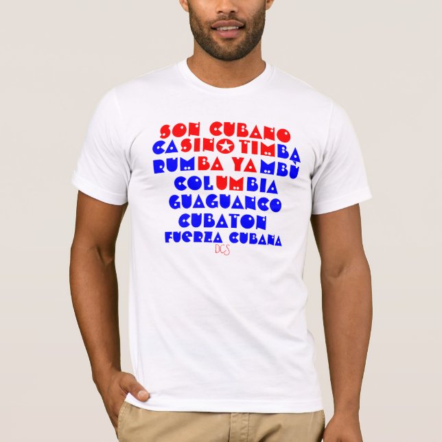 Tee-shirt des danses cubaine tee (Framsida)