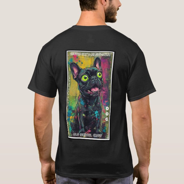 tee shirt dog (Baksida)