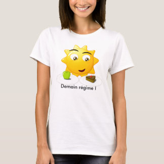 Tee shirt femme Demain régime !