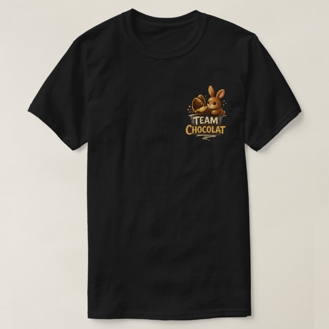 Tee Shirt homme Team Chocolat (Design framsida)