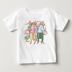 Tee Shirt med Unicorns för Pojke