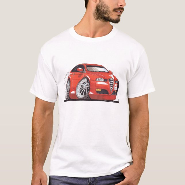 Tee shirt motif Alfa Roméo GT unique et original (Framsida)