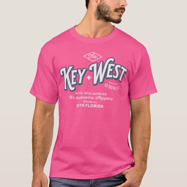 Tee shirt Nyckel Väster Sth Florida (Framsida)