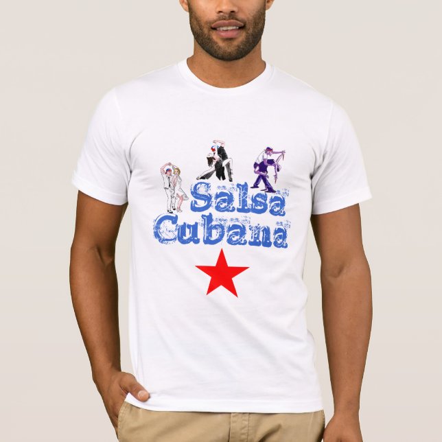 Tee-shirt salsa Cubana T Shirt (Framsida)