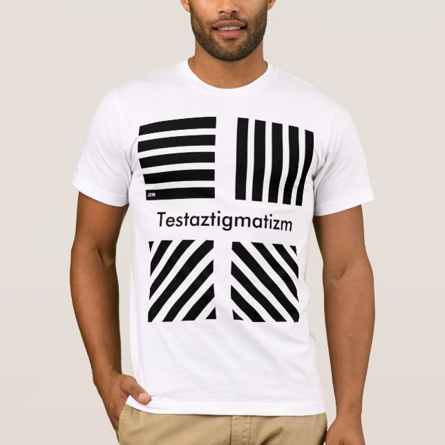 Tee shirt Testaztigmatizm  J2M (Framsida)