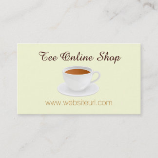 Tee Shop Visitkort