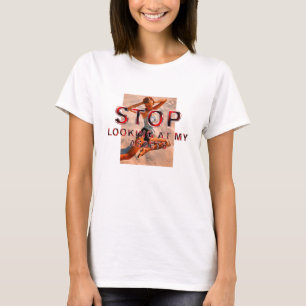 TEE Sluta Titta på Mina Tillgångar T-Shirts
