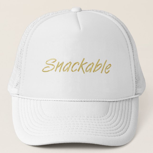 TEE Snabbätbara Dam-T-Shirts Keps (Framsida)