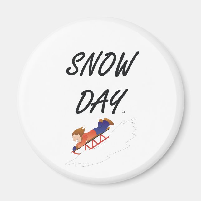 TEE Snö Day Magnet (Framsidan)