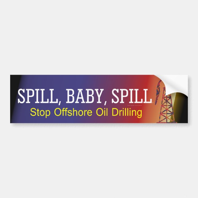 TEE Spill Baby Spill Spill Bildekal (Framsidan)