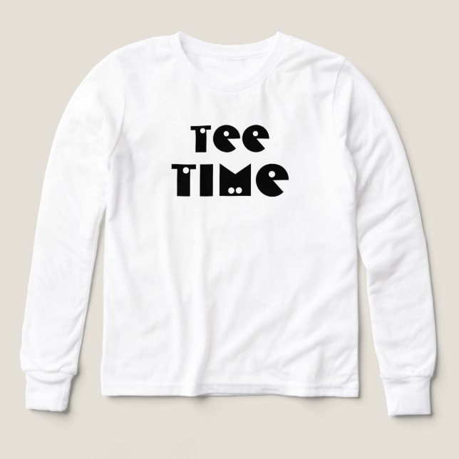 Tee Time Boys T-Shirt (Design framsida)