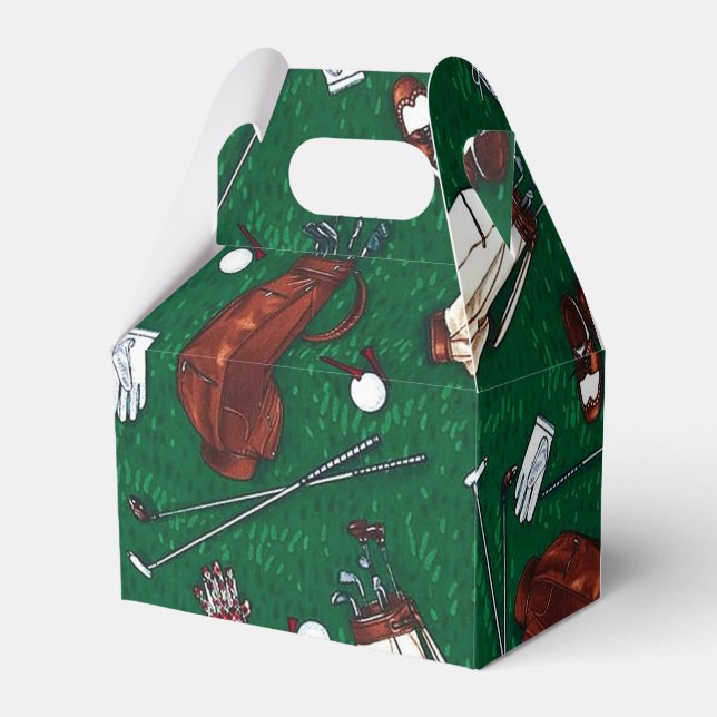 Tee Time Golf Gable Presentaskar (Framsidan Sidan)