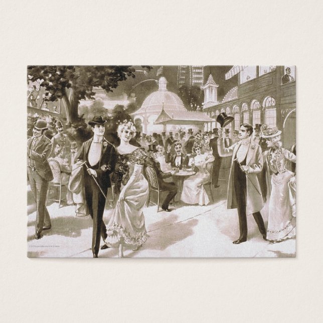 TEE Victorian Days Visitkort (Framsidan)