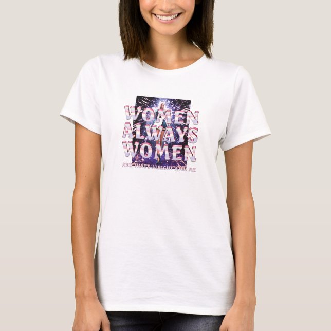 TEE Women's Empowerment Dam T-Shirts (Framsida)