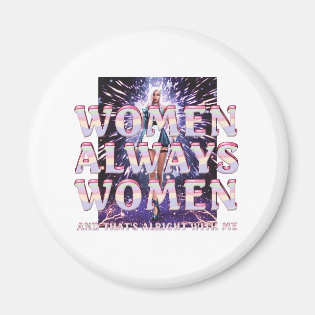 TEE Women's Empowerment Magnets Magnet (Framsidan)