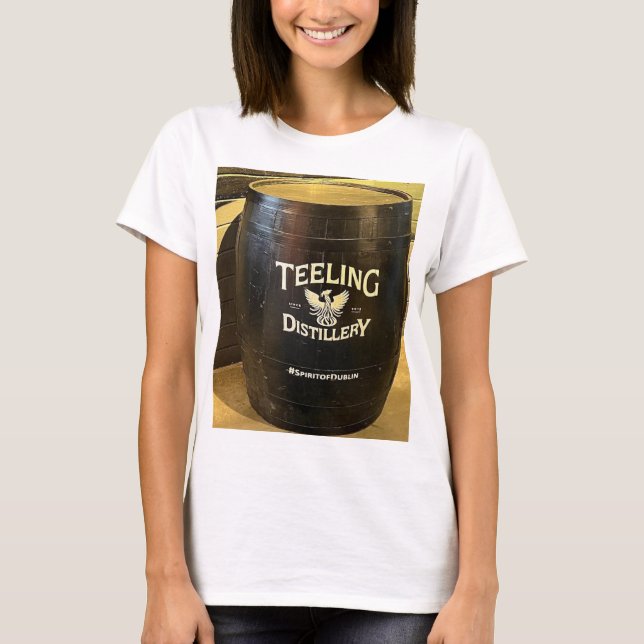 Teeling Distillery Dublin Southern Ireland T Shirt (Framsida)