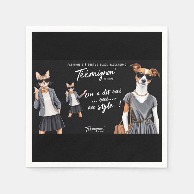 TEEMIGINON PAPPERSSERVETT (Framsidan)