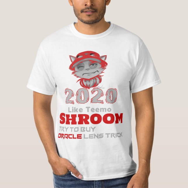Teemo Shroom 2020 T Shirt (Framsida)