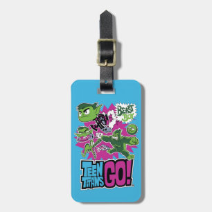 Teen Titans Go! Beast Boy Shapeshifts Bagagebricka