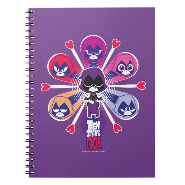 Teen Titans Go! | Ravens Emoticlones Anteckningsbok (Framsidan)