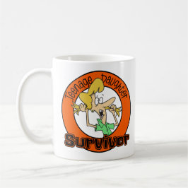 Teenage DaughSurvivor Kaffemugg