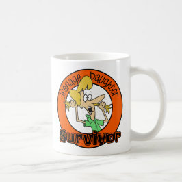 Teenage DaughSurvivor Kaffemugg